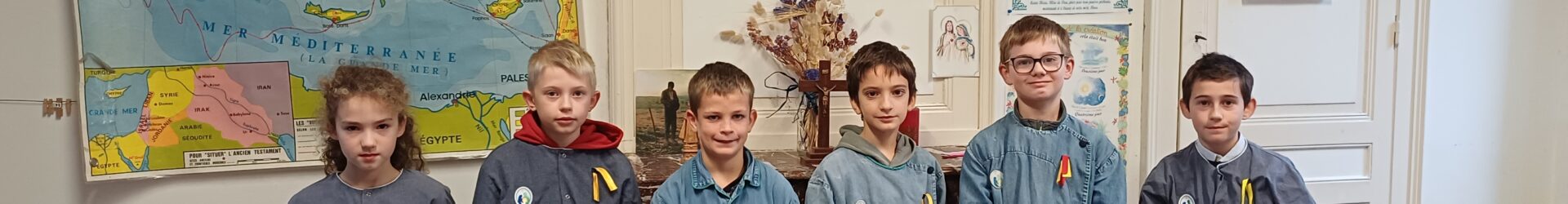 Remise des fanions des Capitaines