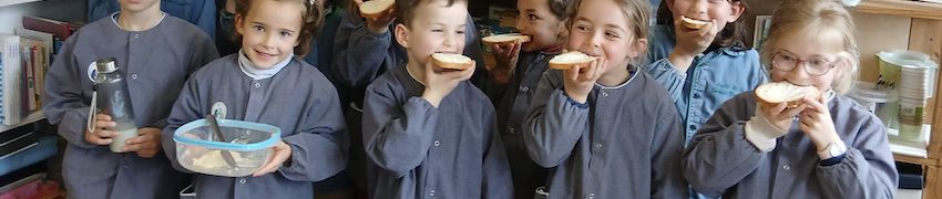 Des CP curieux et crémeux : du pré de la vache au beurre normand…